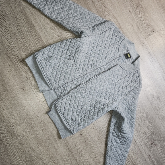 Athletic Works Jackets & Blazers - Athletic Works Gray Quilted Jacket